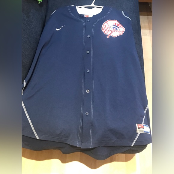 New York Yankees Vintage Nike Team Jersey Size XXL - Picture 2 of 6